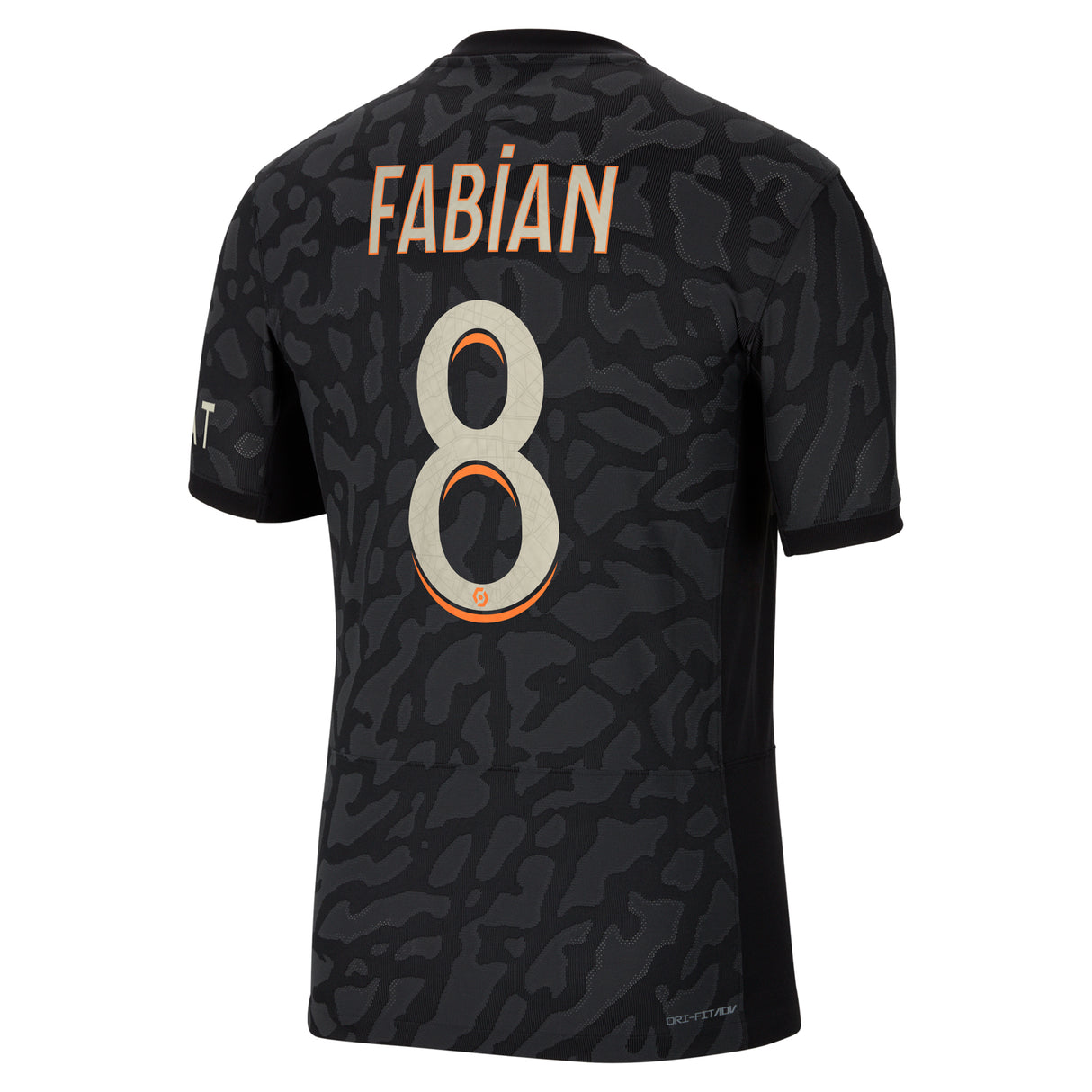 PSG x Jordan Third Dri-FIT ADV Match Shirt 2023-24 with Fabian  8 printing - Kit Captain