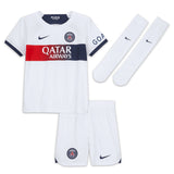 Paris Saint-Germain Nike Away Stadium Kit 2023-24 - Little Kids with Marquinhos 5 printing - Kit Captain