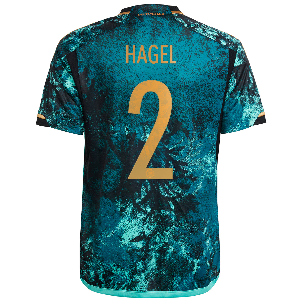 Germany Away Shirt 2023 - Kids with Hagel 2 printing - Kit Captain