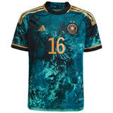 Germany Away Shirt 2023 - Kids with Anyomi 16 printing - Kit Captain