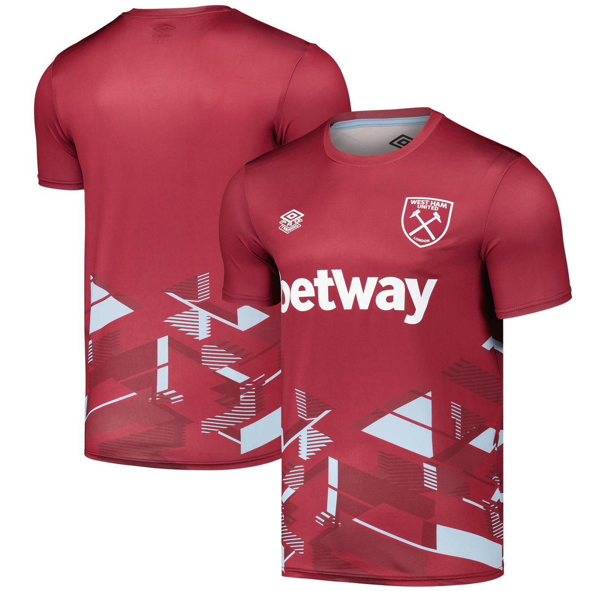 West Ham United Umbro Home Pre-Match Jersey - Kit Captain