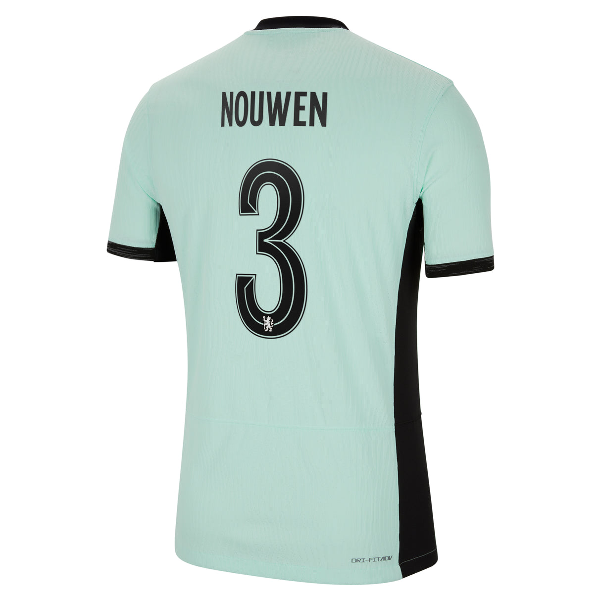 Chelsea Third Vapor Match Shirt 2023-24 with Nouwen 3 printing - Kit Captain