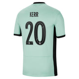 Chelsea Third Stadium Shirt 2023-24 with Kerr 20 printing - Kit Captain