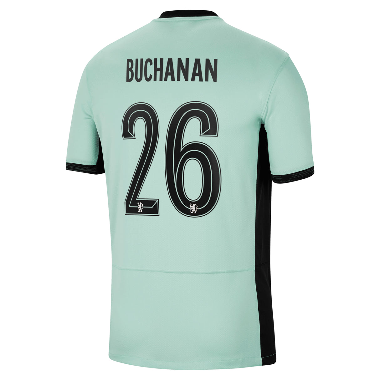 Chelsea Third Stadium Shirt 2023-24 with Buchanan 26 printing - Kit Captain