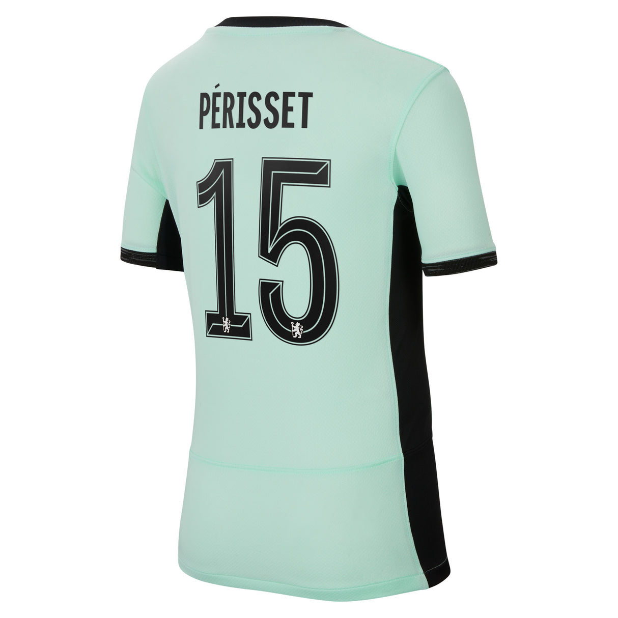 Chelsea Third Stadium Shirt 2023-24 - Kids with Perisset 15 printing - Kit Captain