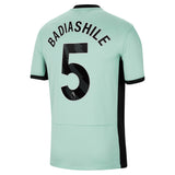 Chelsea Third Stadium Shirt 2023-24 with Badiashile 5 printing - Kit Captain