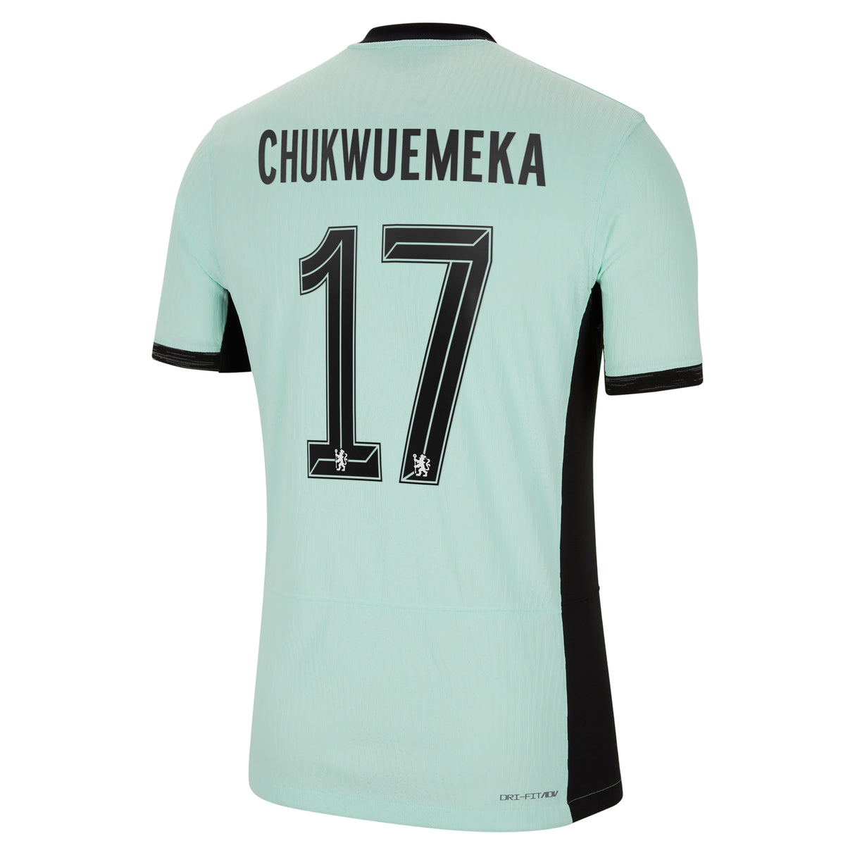 Chelsea Cup Third Vapor Match Shirt 2023-24 with Chukwuemeka 17 printing - Kit Captain