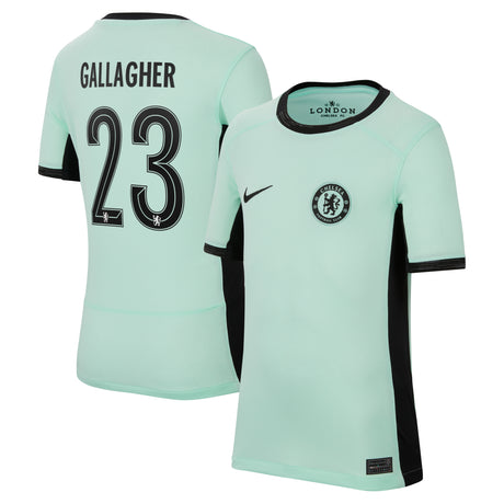 Chelsea Cup Third Stadium Shirt 2023-24 - Kids with Gallagher 23 printing - Kit Captain