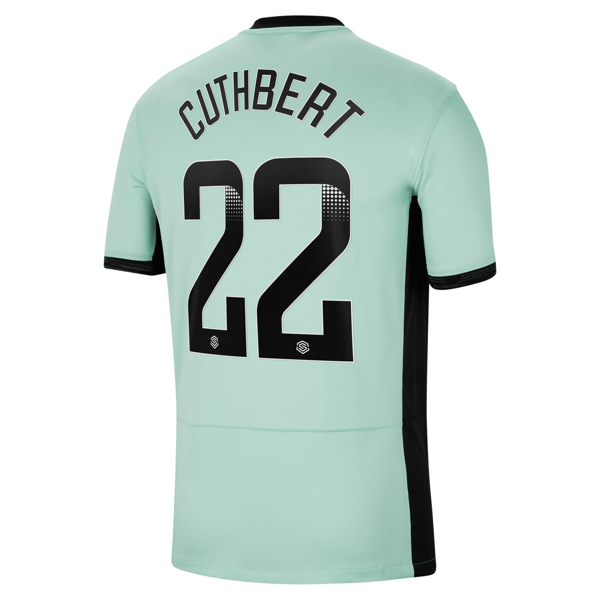 Chelsea WSL Third Stadium Shirt 2023-24 with Cuthbert 22 printing - Kit Captain