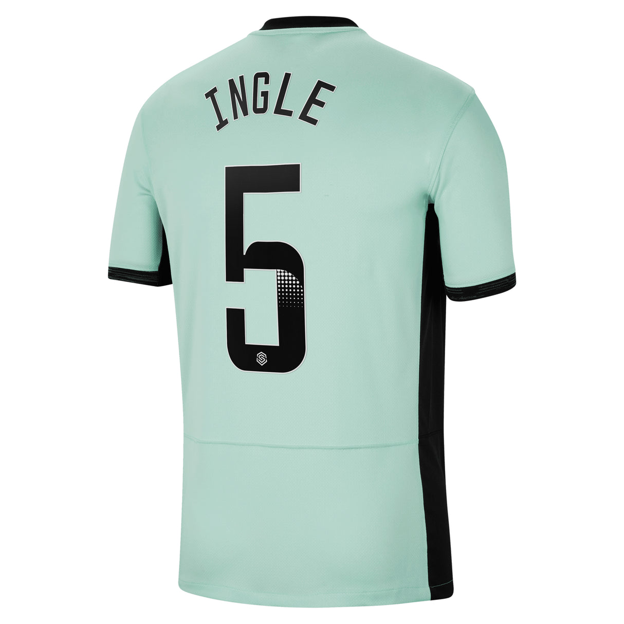 Chelsea WSL Third Stadium Shirt 2023-24 with Ingle 5 printing - Kit Captain