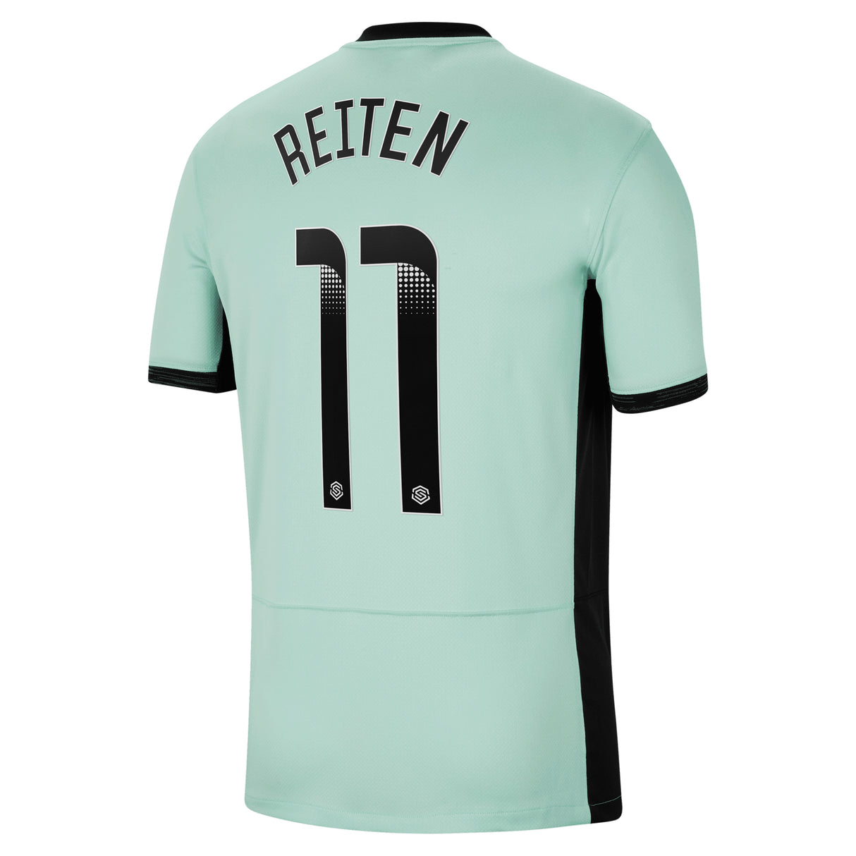 Chelsea WSL Third Stadium Shirt 2023-24 with Reiten 11 printing - Kit Captain