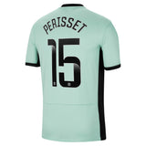 Chelsea WSL Third Stadium Shirt 2023-24 with Perisset 15 printing - Kit Captain