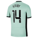 Chelsea WSL Third Stadium Shirt 2023-24 with Kirby 14 printing - Kit Captain