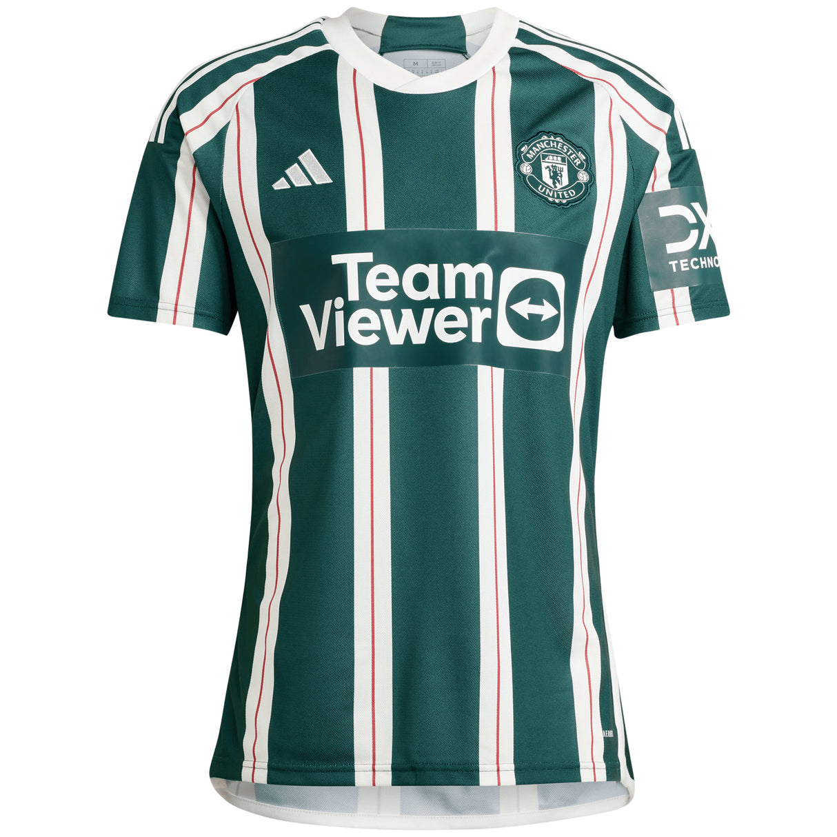 Manchester United EPL adidas Away Shirt 2023-24 with Sancho 25 printing - Kit Captain