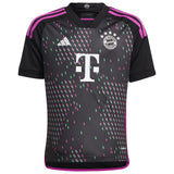 FC Bayern adidas Away Shirt 2023-24 - Kids with Upamecano 2 printing - Kit Captain