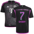 FC Bayern adidas Away Shirt 2023-24 - Kids with Gnabry 7 printing - Kit Captain