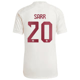 FC Bayern adidas Third Shirt 2023-24 with Sarr 20 printing - Kit Captain