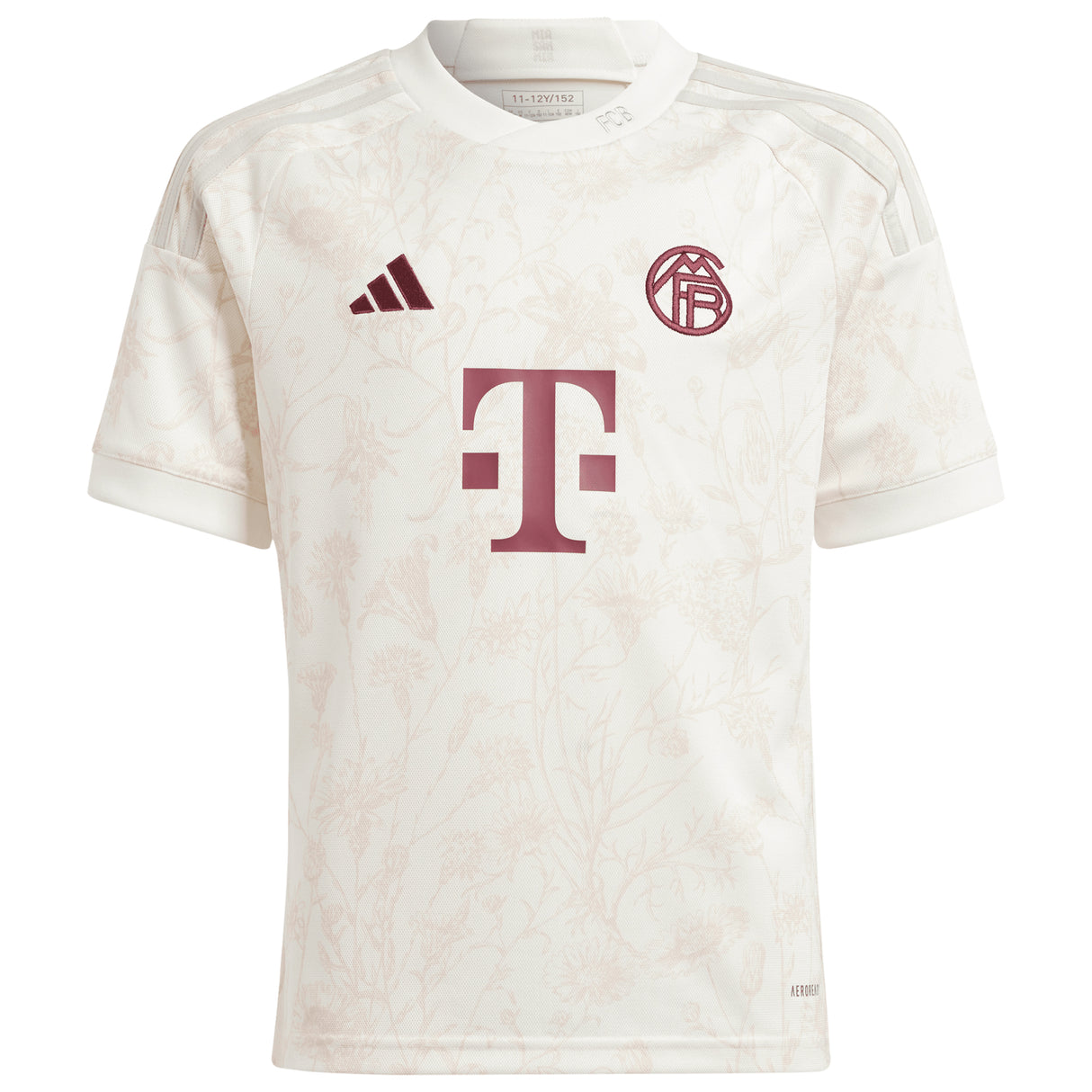 FC Bayern adidas Third Shirt 2023-24 - Kids with Sarr 20 printing - Kit Captain