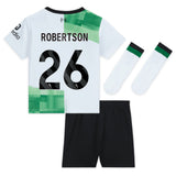 Liverpool Nike Away Stadium Kit - 2023-24 - Infant with Robertson 26 printing - Kit Captain