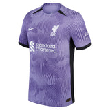 Liverpool Nike Third Dri-Fit Adv Match Shirt 2023-24 with Virgil 4 printing - Kit Captain