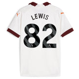 Manchester City Puma Away Shirt 2023-24 - Kids with Lewis 82 printing - Kit Captain