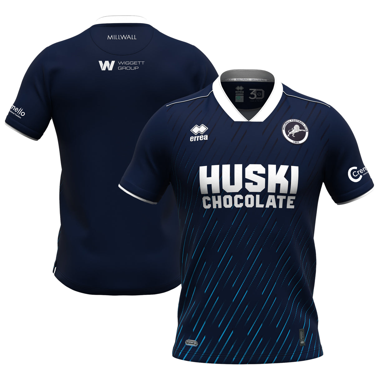 Millwall Errea Home Shirt 2023-24 - Kids