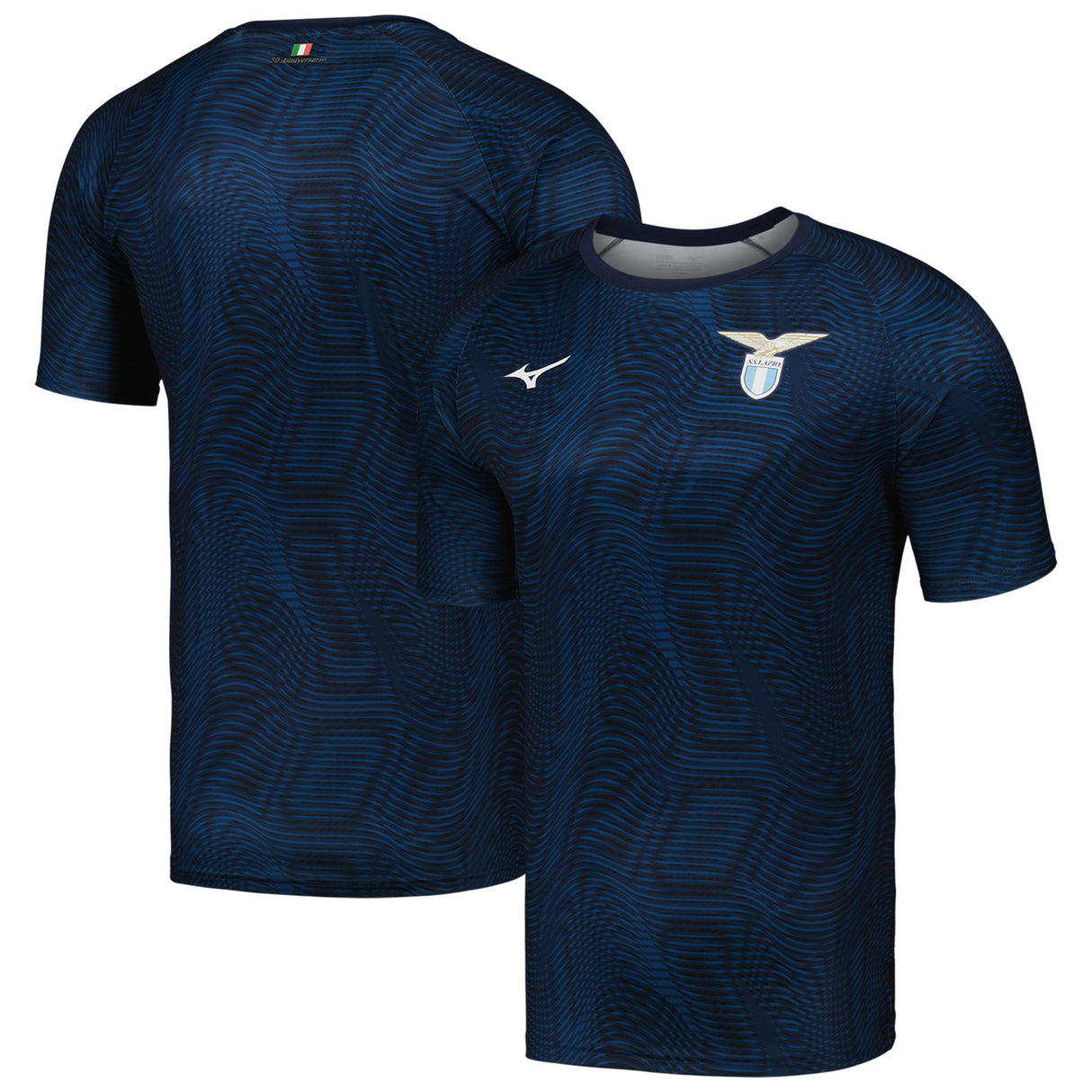 Lazio Mizuno Pre Match Jersey - Navy