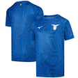 Lazio Mizuno Pre Match Jersey - Royal - Kids - Kit Captain