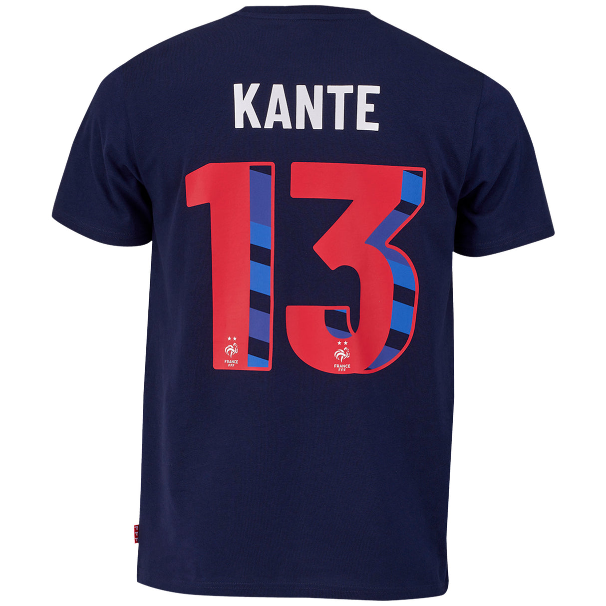 France Player T-Shirt KANTE NÂ°13 - Blue - Mens - Kit Captain