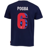 France Player T-Shirt POGBA NÂ°6 - Blue - Mens - Kit Captain