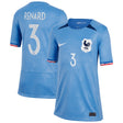 France Women Nike Home Stadium Shirt 2023-24 - Kids with Renard 3 printing - Kit Captain