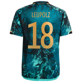 Germany Away Shirt 2023 - Kids with Leupolz 18 printing - Kit Captain