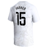 Aston Villa Castore WSL Away Shirt 2023-24 - Kids with Parker 15 printing - Kit Captain