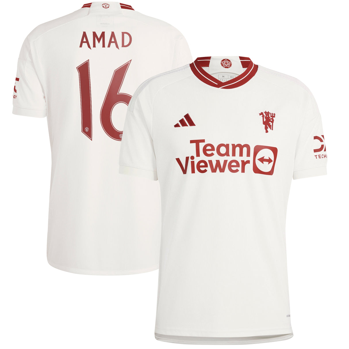 Manchester United Cup Third Shirt 2023-24 with Amad 16 printing - Kit Captain