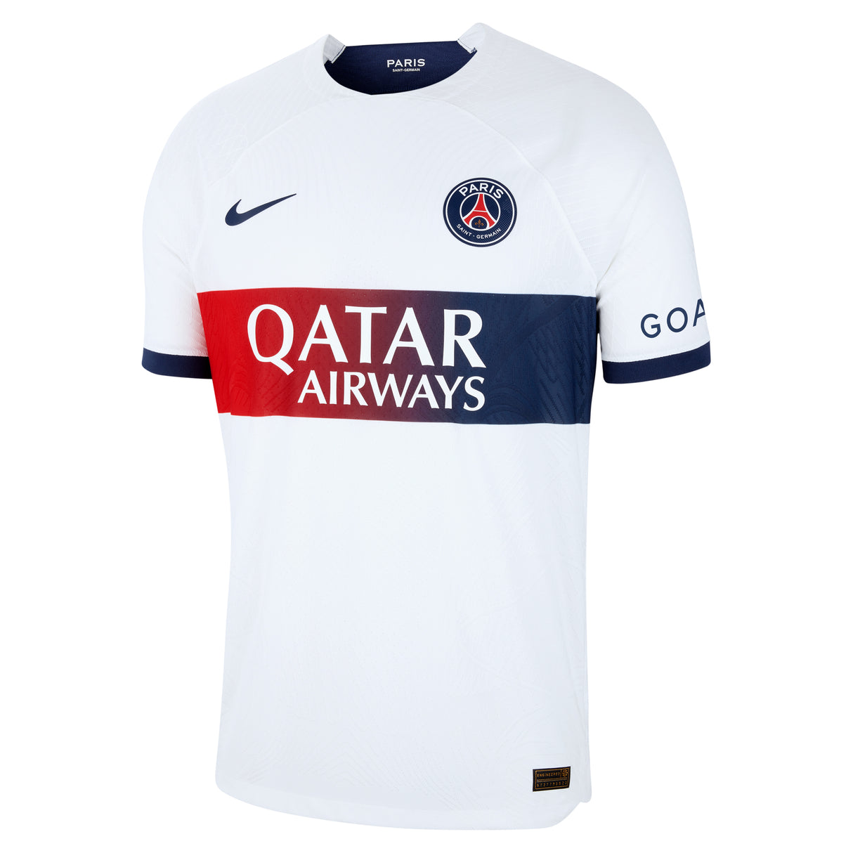 Paris Saint-Germain Nike Away Dri Fit Adv Match Shirt 2023-24 With O.Dembélé 10 Printing - Kit Captain