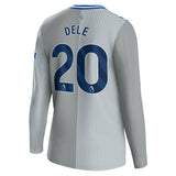 Everton Hummel Third Shirt 2023-24 - Long Sleeve - Kids with Dele 20 printing - Kit Captain