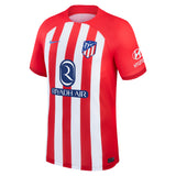 Atlético de Madrid Nike Home Stadium Shirt 2023-24 with S.Lino 12 printing - Kit Captain