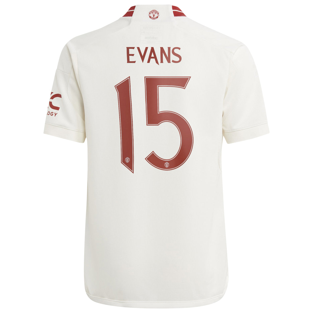 Manchester United Cup adidas Third Shirt 2023-24 - Kids - With Evans 15 Printing - Kit Captain