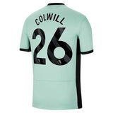 Chelsea Third Stadium Shirt 2023-24 with Colwill 26 printing - Kit Captain