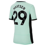 Chelsea Third Stadium Shirt 2023-24 - Kids with Maatsen 29 printing - Kit Captain