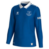 Everton WSL Hummel Home Shirt 2023-24 - Long Sleeve - Kids - With Hope 17 Printing - Kit Captain