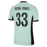 Chelsea Third Vapor Match Shirt 2023-24 with Beever-Jones 33 printing - Kit Captain