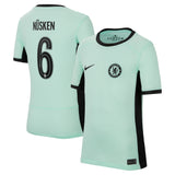 Chelsea Third Stadium Shirt 2023-24 - Kids with Nüsken 6 printing - Kit Captain