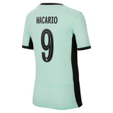 Chelsea Third Stadium Shirt 2023-24 - Kids with Macario 9 printing - Kit Captain