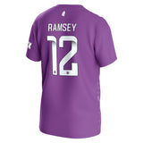 Everton WSL Hummel Third Goalkeeper Shirt 2023-24 - Kids with Ramsey 12 printing - Kit Captain