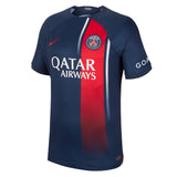 PSG Home Stadium Shirt 2023-24 with Champions League printing Mbappé  7 - Kit Captain