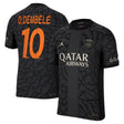 PSG x Jordan Third Dri-FIT ADV Match Shirt 2023-24 with Champions League printing O.Dembélé 10 - Kit Captain