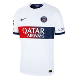 PSG Nike Away Dri-FIT ADV Match Shirt 2023-24 with Lee Kang In  19 and Champions League printing and badges - Kit Captain