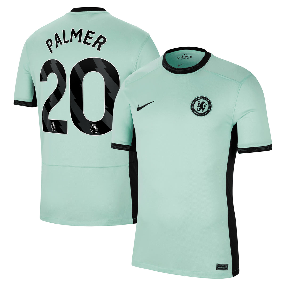 Chelsea Third Stadium Shirt 2023-24 with Palmer 20 printing - Kit Captain