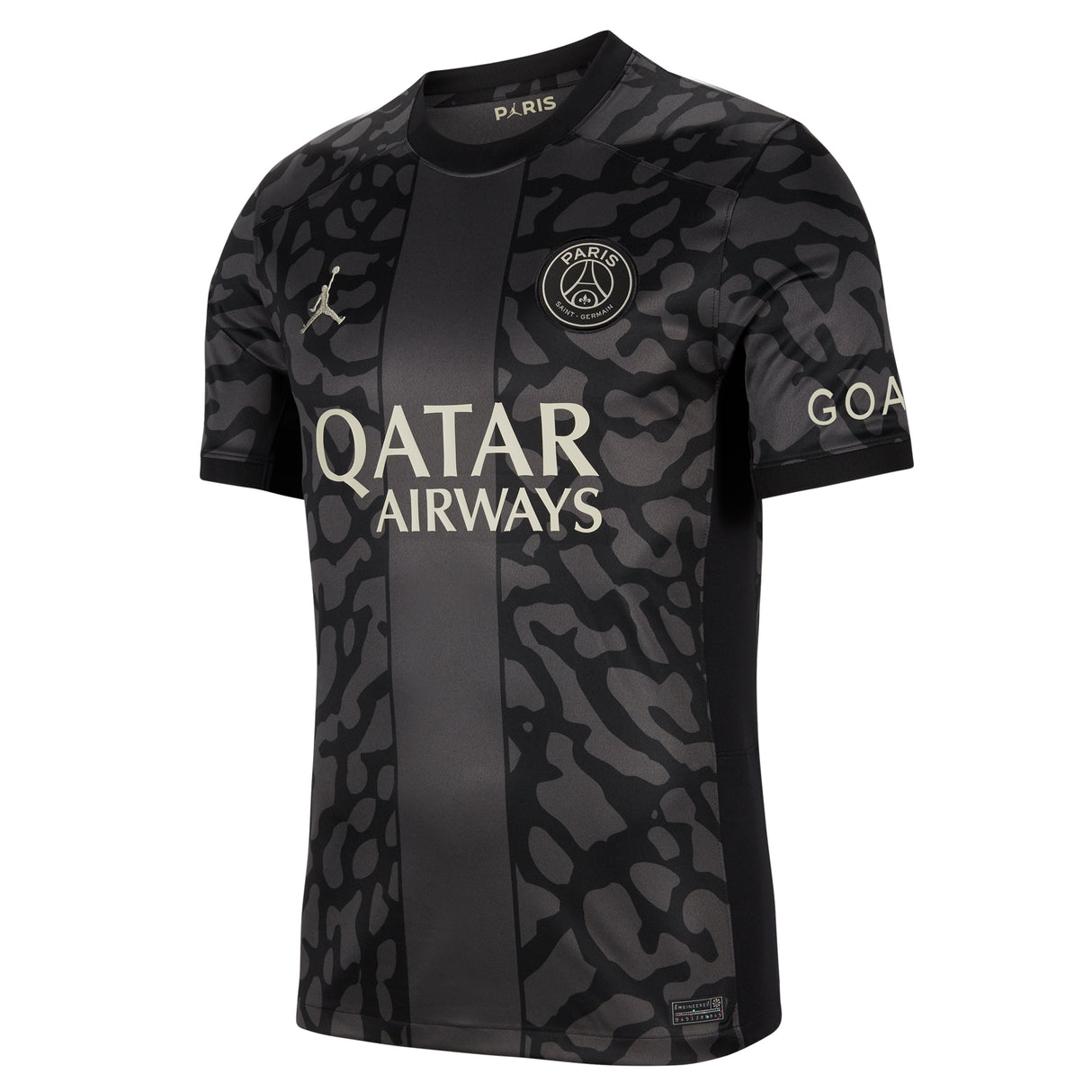 PSG x Jordan Third Stadium Shirt 2023-24 with L.Hernández 21 printing - Kit Captain